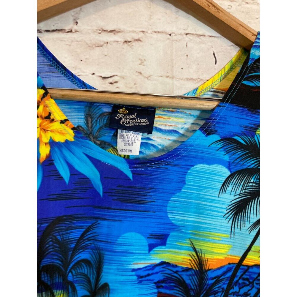 Tropical Blue Maxi Dress - Picture 6 of 13